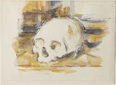 1902, Cézanne, Study of a Skull
