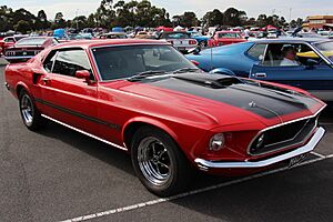 1969 Ford Mustang Mach 1 Sportsroof (15384190250) (cropped)