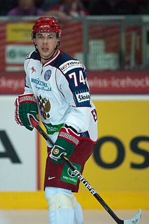 Aleksey Emelin - Switzerland vs. Russia, 8th April 2011 (1)