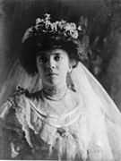 Alice Roosevelt Longworth wedding gown