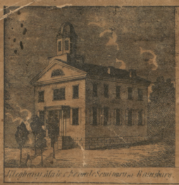 Alleghany Male & Female Seminary - Rainsburg 1861