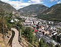 Andorra la Vella - footpath