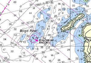 Bligh Reef NOAA 16708