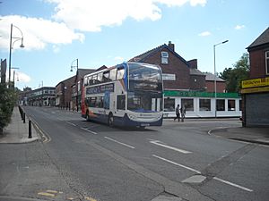 Bus in Stockport Road