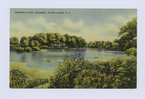 Cameron's Pond, Grasmere, Staten Island, N.Y (NYPL b15279351-104826)f
