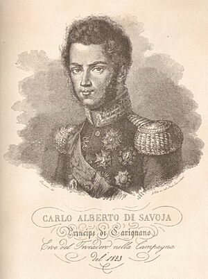 Carlo Alberto eroe del Trocadero