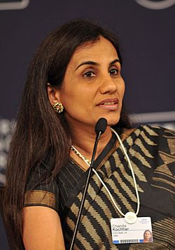 Chanda Kochhar at the India Economic Summit 2009 cropped.jpg