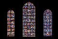 Chartres - cathédrale - lancettes de la rosace ouest