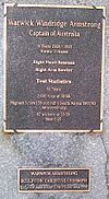 Coota plaque Warwick Armstrong.jpg