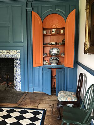 Cupboard Inside Van Cortlandt House Museum