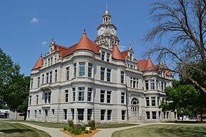 Dallas County Courthouse; Adel, Iowa; July 4, 2013