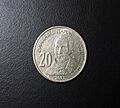 Dositej Obradović featured on 20 Serbian dinars.jpg