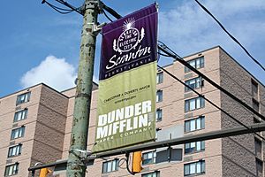Dunder Mifflin Paper Company, Scranton Business Park. Pano…