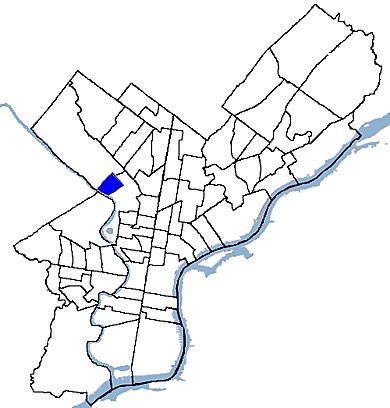 East Falls Map