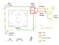 Edzell Castle plan