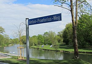 Einweihung Anton Praetorius Weg Lippstadt 7. Mai 2015 Gruener Winkel
