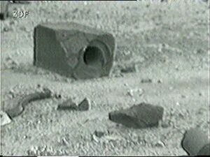 Ejected graphite from Chernobyl core