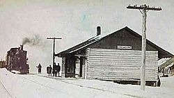 Engadine, Michigan rail depot