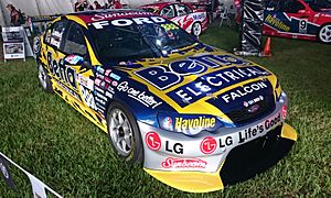 Ford Falcon BA of Craig Lowndes & Jamie Whincup
