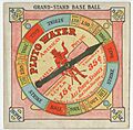Grand-stand baseball (graphic) - Pluto Water. America’s greatest physic for constipation, stomach and kidney, liver troubles. 15 (cents). 35 (cents). All drug stores. Ask your doctor. c.1895 (6857386768)