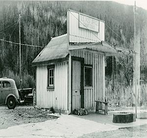 Grant, Colorado U.S. Post Office taken in the late 1880s - DPLA - 537aa6be356314e8a3250fe65067d6fd (cropped)