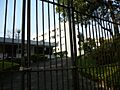 Gun Club Hill Barracks seen through the front gate, ca. 2009