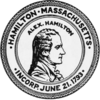 Official seal of Hamilton, Massachusetts