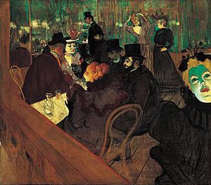 Henri de Toulouse-Lautrec, At the Moulin Rouge