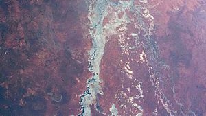ISS-66 Darling River, Australia