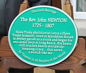 John newton plaque