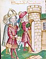 Kaiser Heinrich II. läßt Fürst Pandulf IV. von Capua gefangensetzen