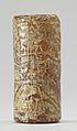 Kassite - Cylinder Seal with Human Figures and Inscriptions - Walters 42688 - Side C