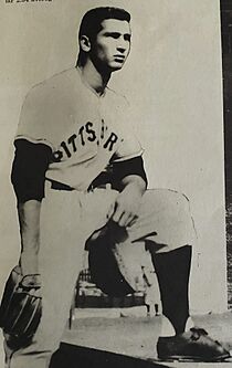 Koufax at Pittsburgh Pirates tryouts -- September 1954