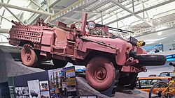 Land Rover series IIa 'Pink Panther' SAS desert car 1968