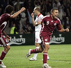 Latvia's National Team Draws Against Switzerland