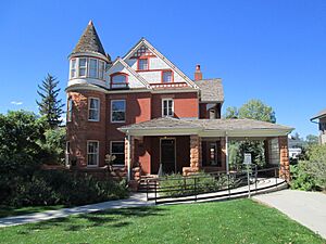 Lindley-Johnson-Vanderhoof House - Colo Spgs CO (front view)