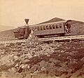 Lizzie Bourne Monument & R. R. Train