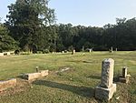Log Providence Church Cemetery in Boone County, Missouri.jpg