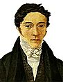 Louis-Nicolas Robert 30 painted by his sister