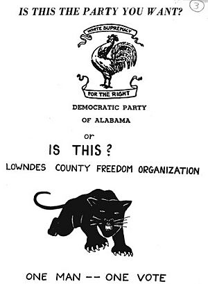 Lowndes County Freedom Organization flyer