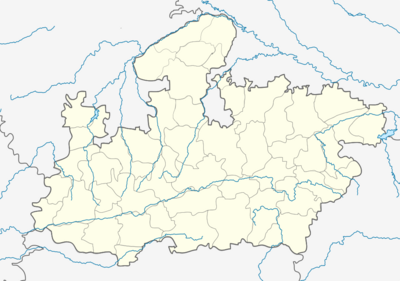 Location map India Madhya Pradesh