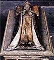 Magnus III Barnlock of Sweden effigy by Lucas van der Werdt in 1574
