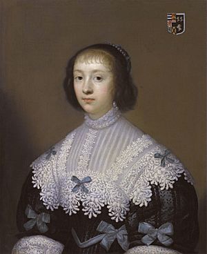 Margaret Hungerford (1596-1648) by Cornelis Jonson van Ceulen