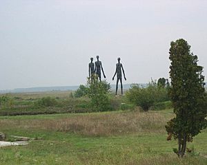 Monument of the 1942 raid victims near Žabalj