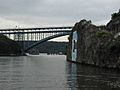 NYC Hudson Bridge C rock