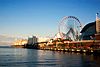 Navy Pier was built as part of the 1909 Plan of Chicago.