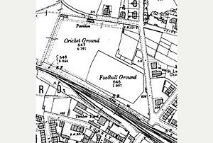 North Road football and cricket ground circa 1900