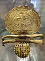 Ornamental disc-type fibula, Cerveteri, Regolini-Galassi tomb, 675-650 BC, gold, inv. 20552 - Museo Gregoriano Etrusco - Vatican Museums - DSC01184