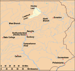 Priestley House Map