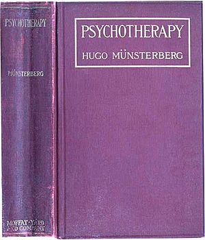 Psychotherapy by Hugo Münsterberg - book cover